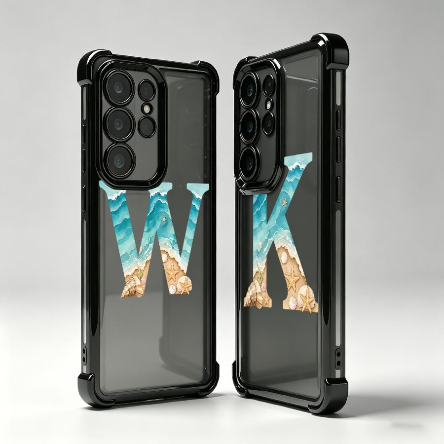 Phone Cases Beach - Plaj Harfli K W Telefon Kılıfı