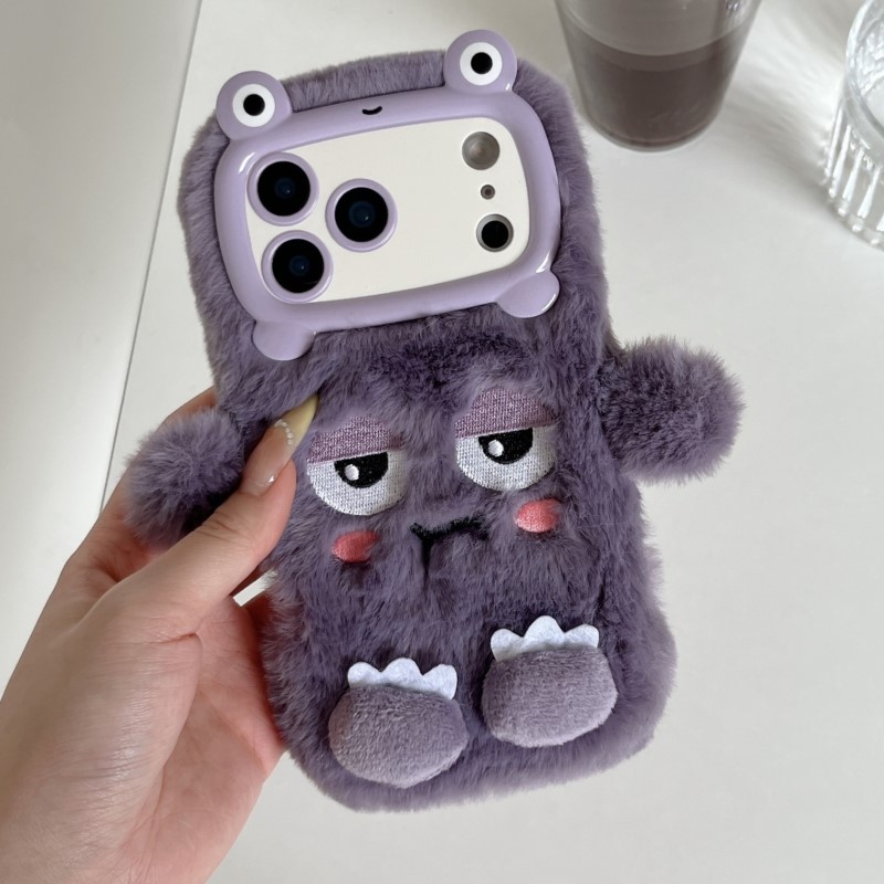 Phone Cases Iphone 13 - Sevimli Karikatür Komik Uyuyan Suratlı Telefon