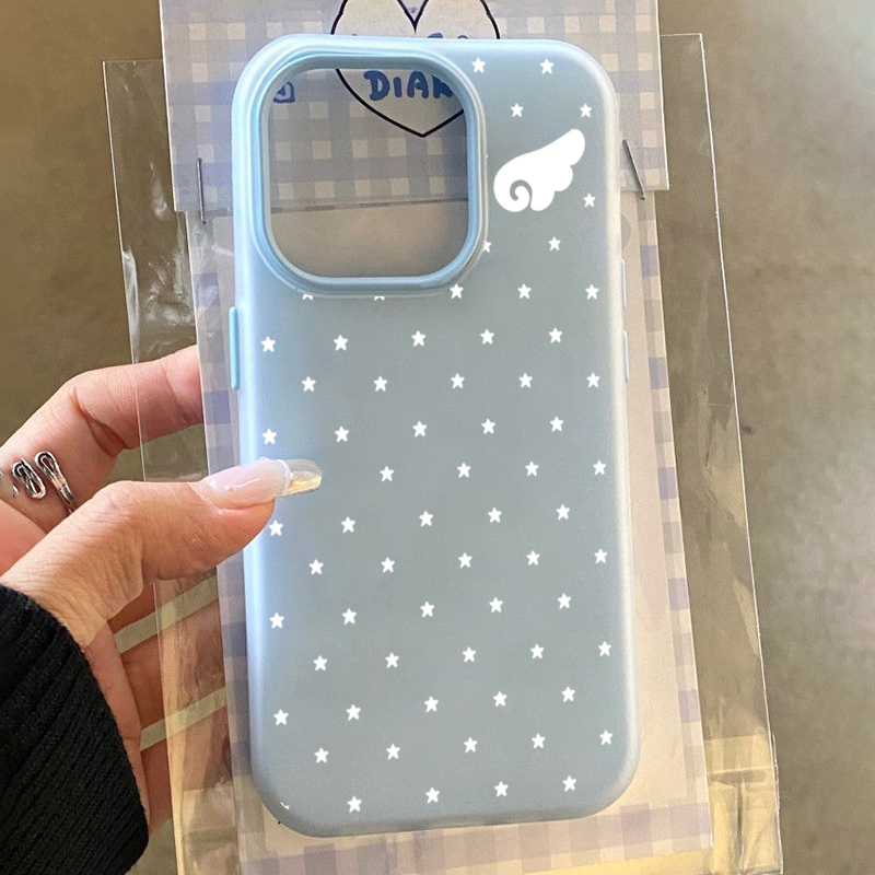 Phone Cases Xiaomi 15 - Kore Sevimli Estetik Yıldız Melek Kanatları