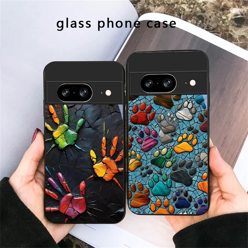 Google Pixel 9 Pro - Hayvan Ayak İzi Taşlı Google Pixel