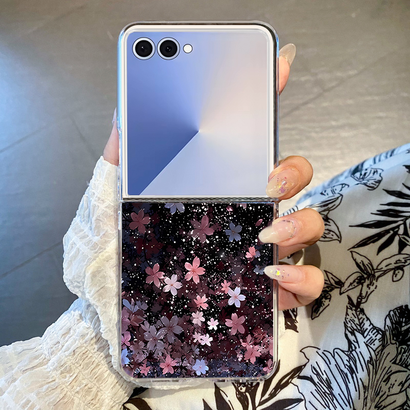 Phone Cases Z Flip 6 - Kiraz Çiçeği Telefon Kılıfı Samsung Galaxy