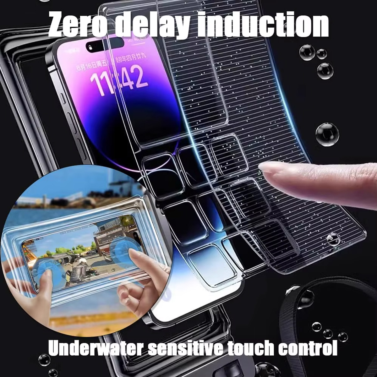 Şeffaf Su Geçirmez Cep Telefon - Phone Cases Beach incelemesi ve fiyatı