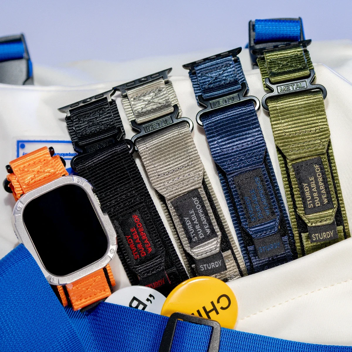 Naylon Kayış + Kılıf Apple Wat - Military Grade Case incelemesi ve fiyatı