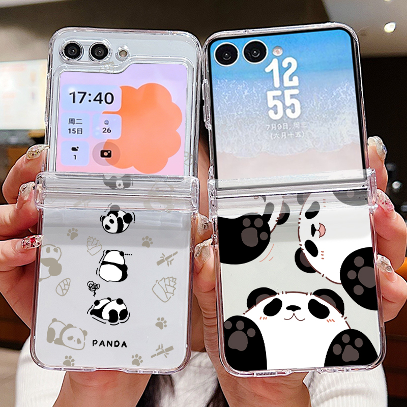 Sevimli Panda Desenli Telefon  - Phone Cases Z Flip 6 incelemesi ve fiyatı