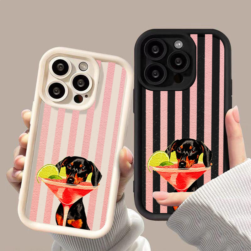 Sevimli Köpek Çizgili Baskılı  - Phone Cases Xiaomi 15 incelemesi ve fiyatı