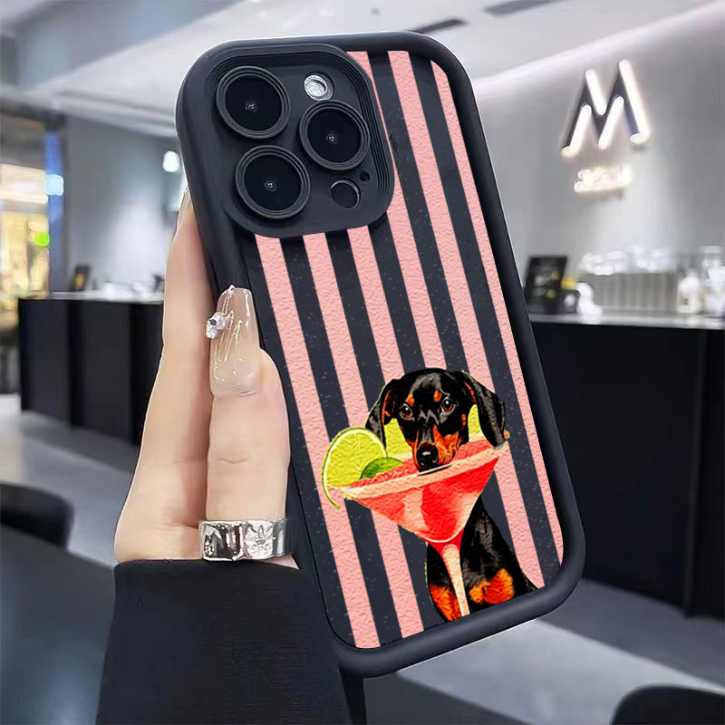 Sevimli Köpek Çizgili Baskılı  - Phone Cases Xiaomi 15 incelemesi ve fiyatı