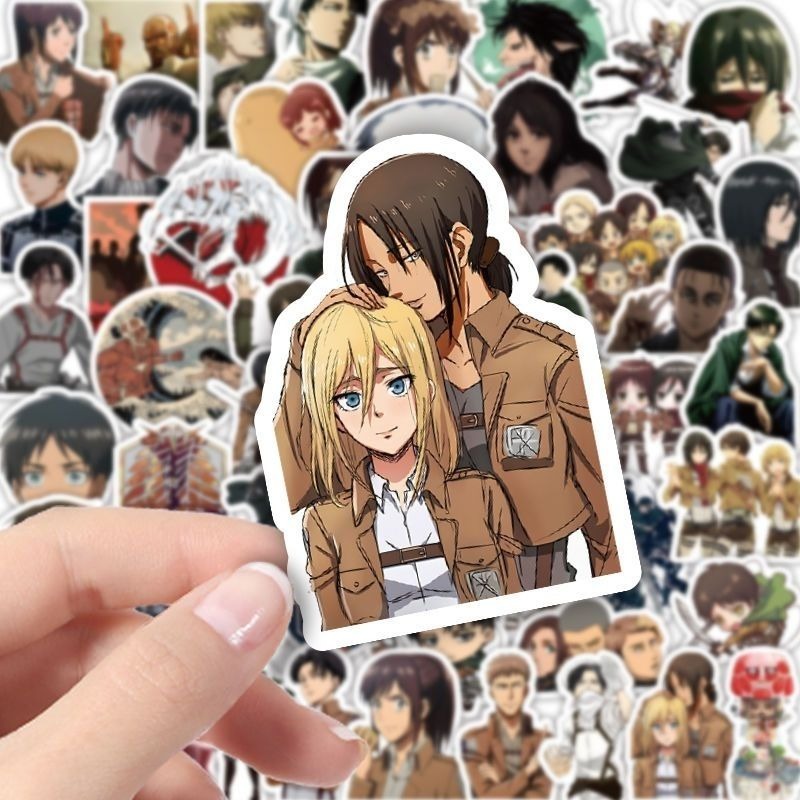 60 adet Titan Anime çıkartmala - Phone Cases Beach incelemesi ve fiyatı