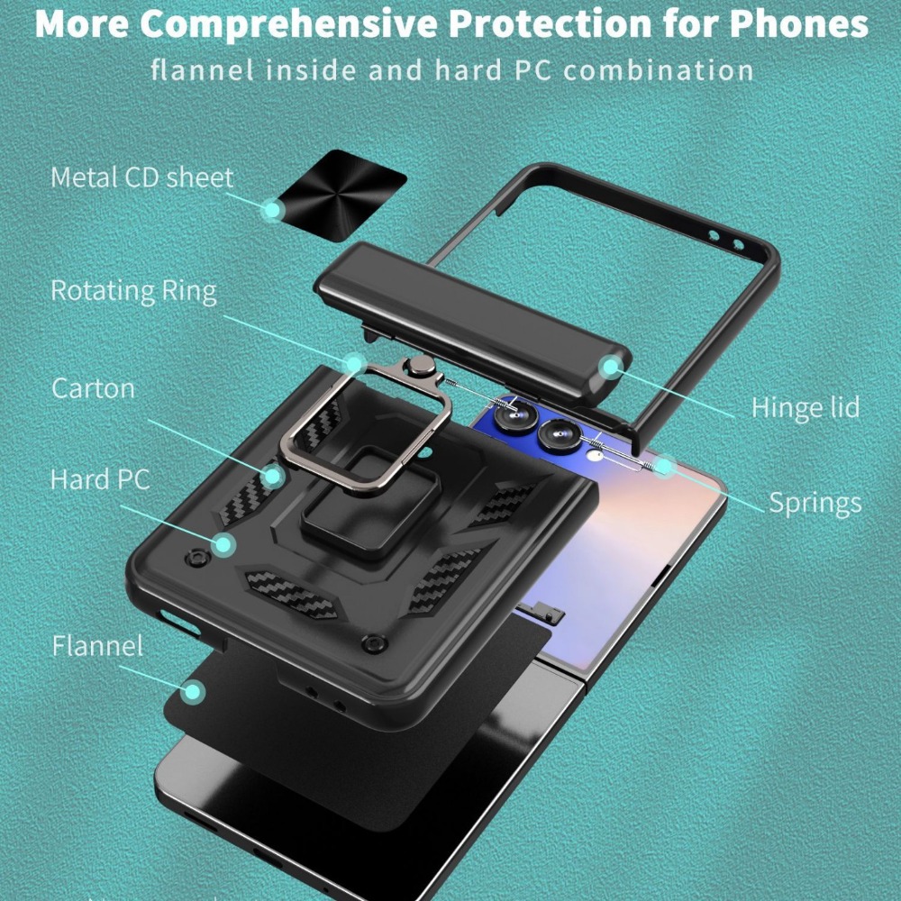 Samsung Galaxy Z Flip 8 7 FE 6 - Military Grade Case incelemesi ve fiyatı