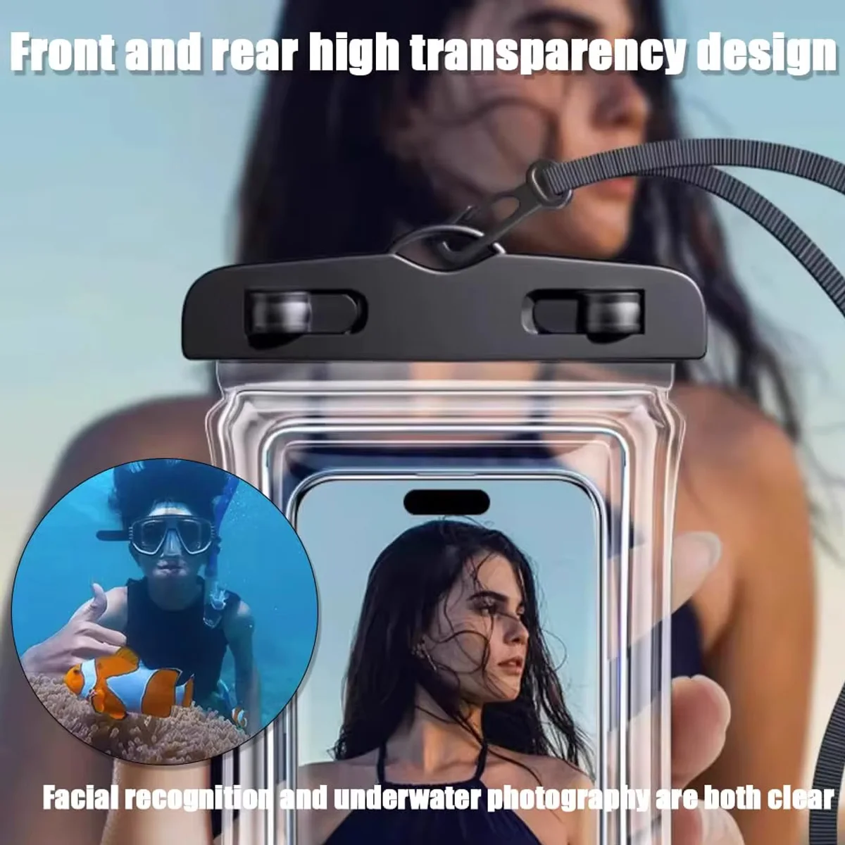 Şeffaf Su Geçirmez Cep Telefon - Phone Cases Beach incelemesi ve fiyatı
