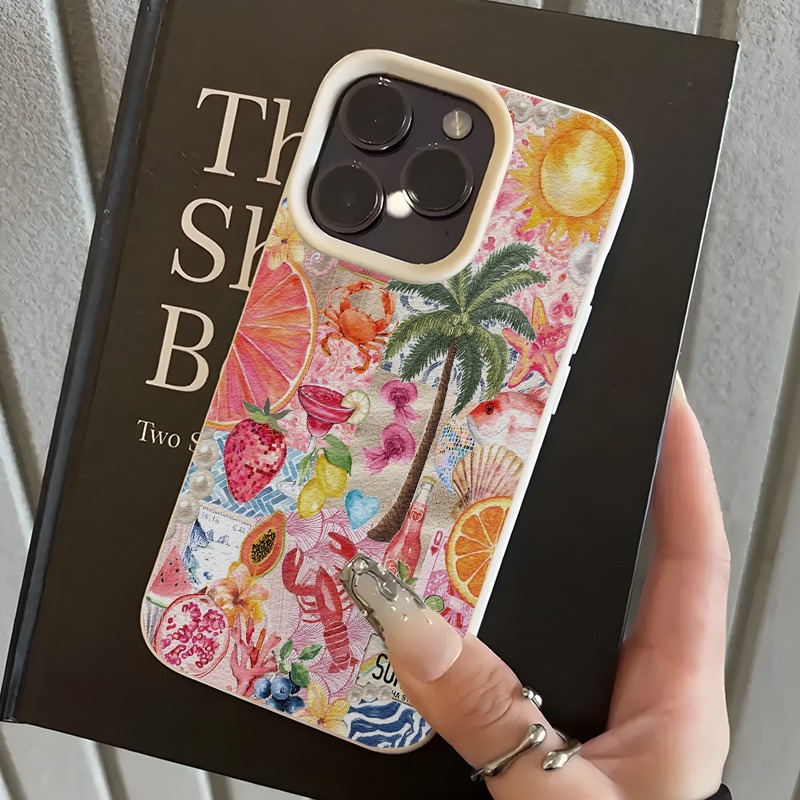 Yaz Plaj Partisi Kolaj Desenli - Phone Cases Beach incelemesi ve fiyatı