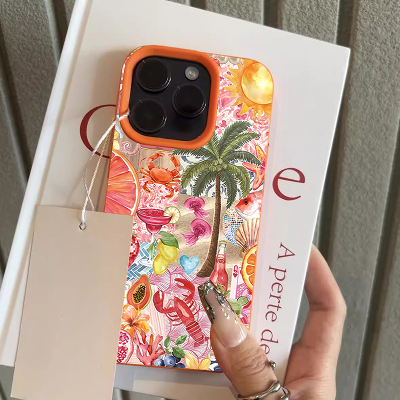 Yaz Plaj Partisi Kolaj Desenli - Phone Cases Beach incelemesi ve fiyatı