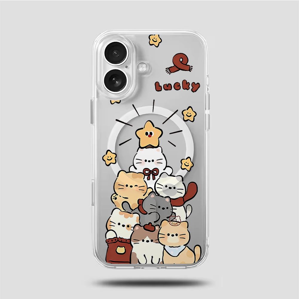 Sevimli Karikatür Kedi Baskılı - Phone Cases Iphone 13 incelemesi ve fiyatı