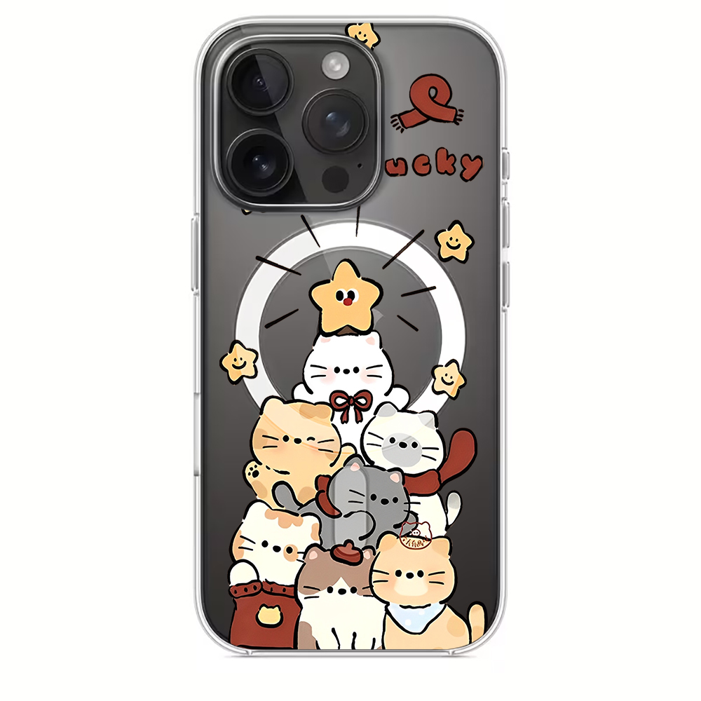 Sevimli Karikatür Kedi Baskılı - Phone Cases Iphone 13 incelemesi ve fiyatı
